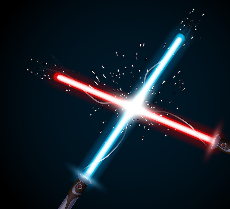 [In Theory] How Hot is the Surface of a Jedi Lightsaber Blade?