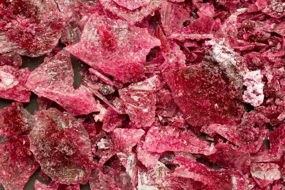 Red kyber crystals 