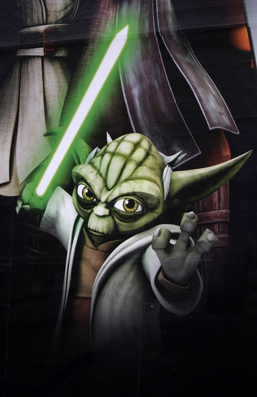 Yoda against Count Dooku