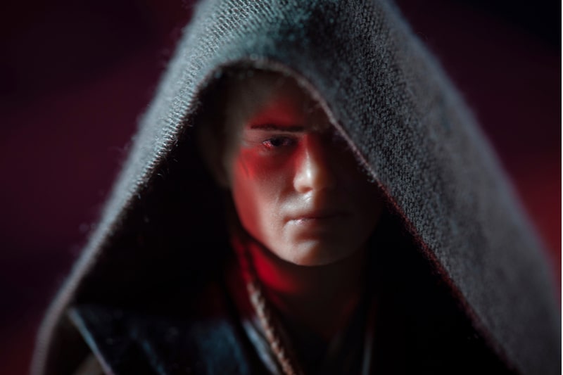 Emotional Anakin Skywalker