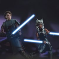 Jedi General Anakin Skywalker and his padawan Ahsoka Tano
