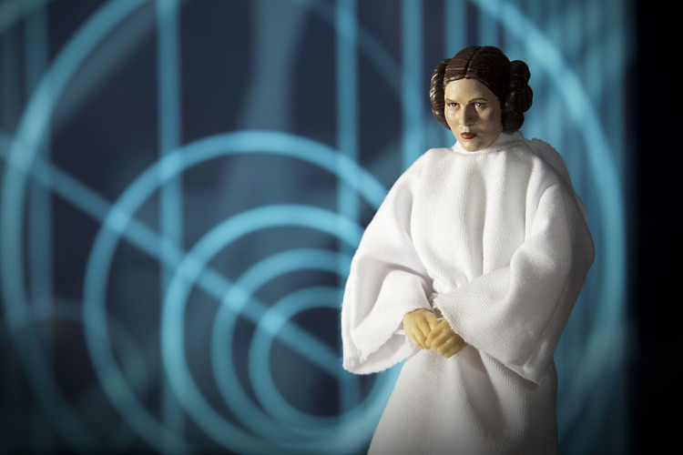 Princess Leia Organa the youngest senator of Imperial Senate