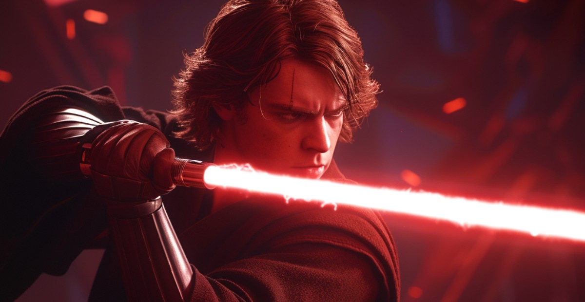 How Did Anakin’s Lightsaber Turn Red?