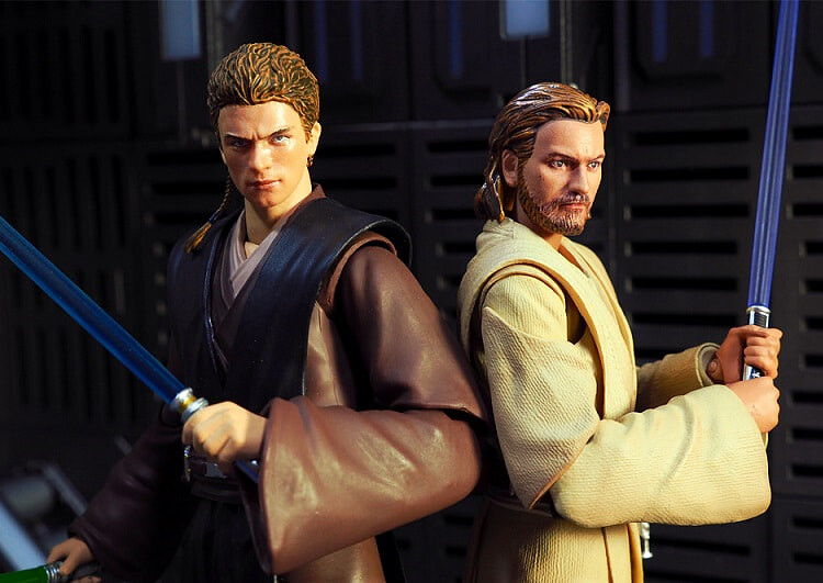 Obi-Wan Kenobi and Anakin Skywalker