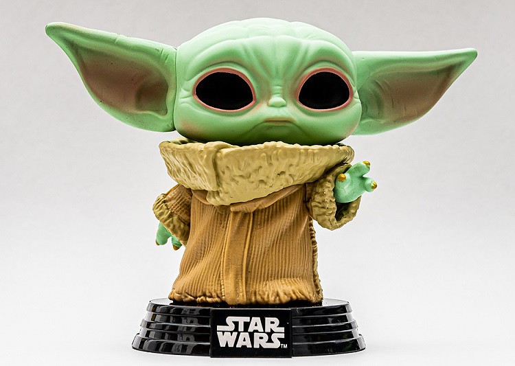 Baby Yoda is green