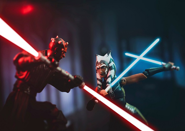 Darth Maul vs Ahsoka