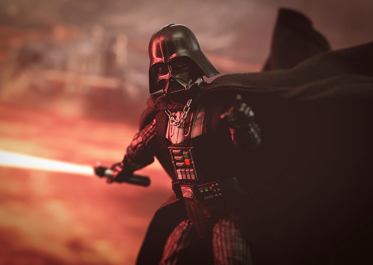 Darth Vader injure