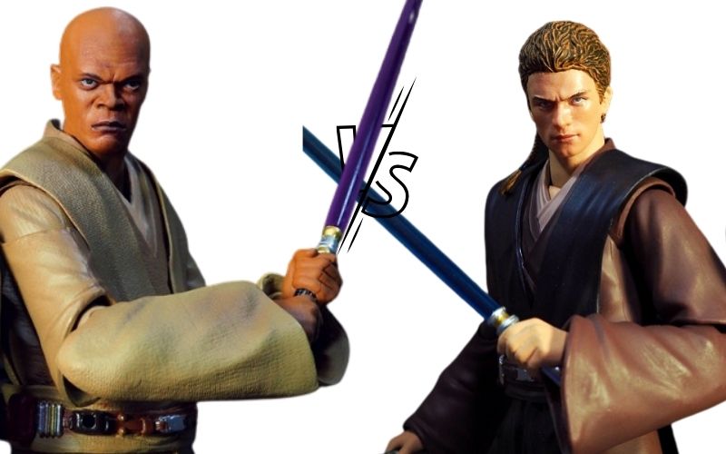 Mace Windu vs Anakin Skywalker