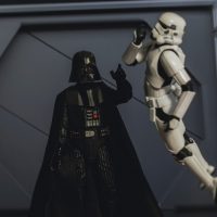 how much Darth Vader can lift