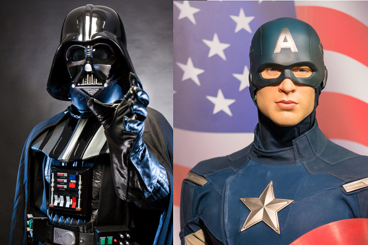 Captain America vs. Darth Vader