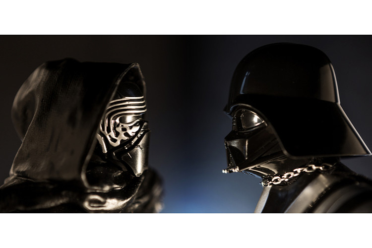 Kylo Ren and Vader