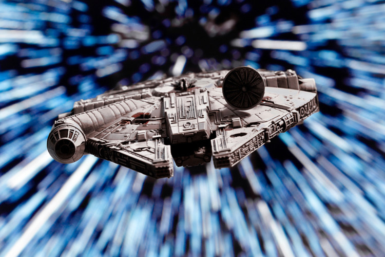 The fast Millennium Falcon