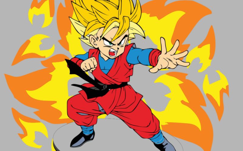 Goku's fighting style