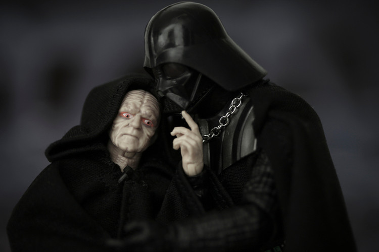 Palpatine and Darth Vader