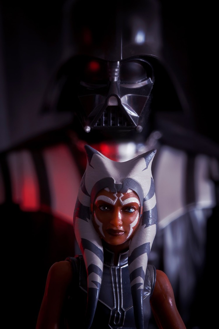 Ahsoka and Vader