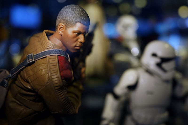 Stormtrooper Finn in Star Wars The Force Awakens