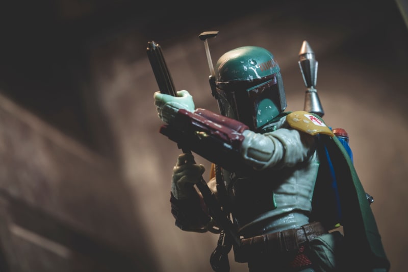 Bounty Hunter Boba Fett his EE-3 carbine rifle