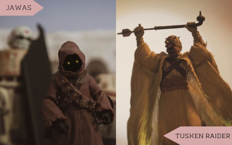 Sand People - Jawas and Tusken Raider