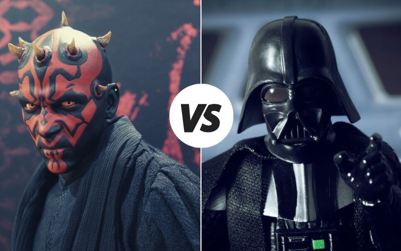 Darth Maul vs Darth Vader