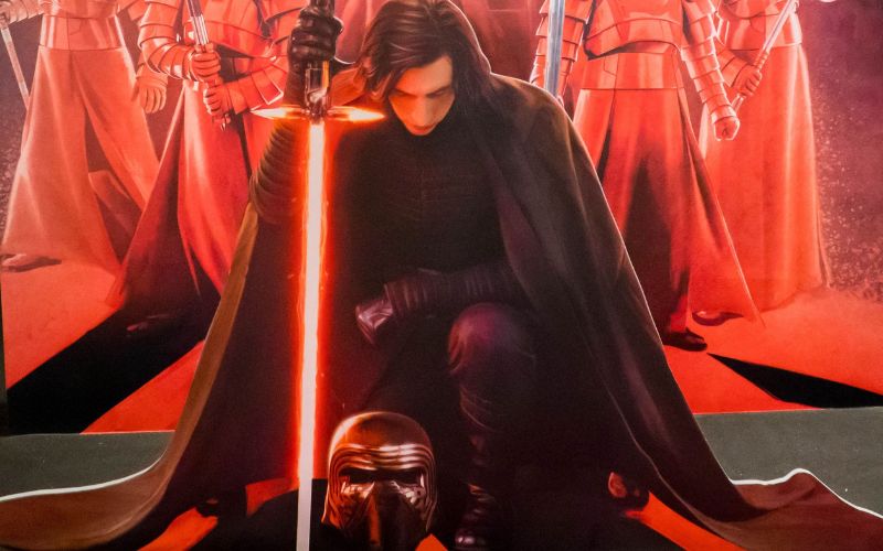 Kylo Ren aka Ben Solo in The Last Jedi