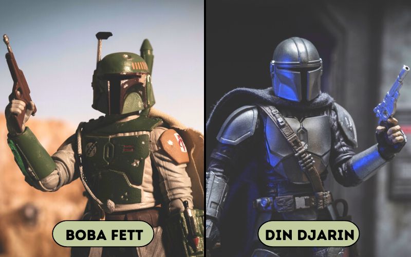 Boba Fett vs the Mandalorian aka Din Djarin