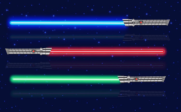 Star Wars lightsaber