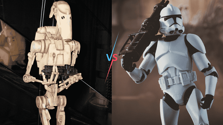Droid Army vs. Clone Army