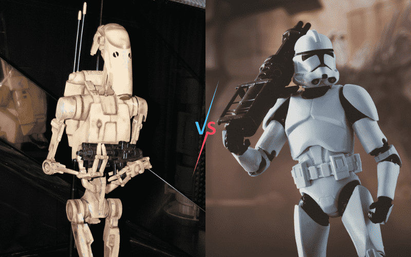 Droid Army vs. Clone Army