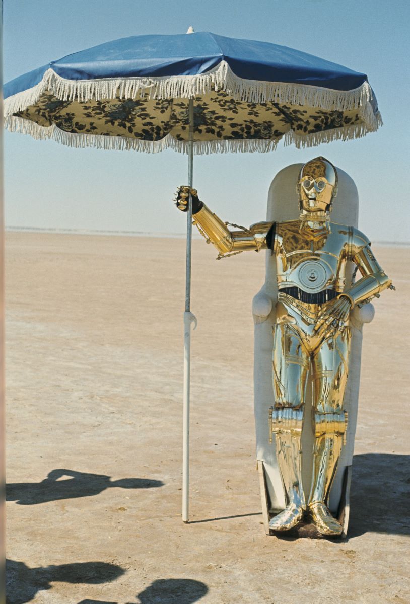 BTS-Droid getting cool off