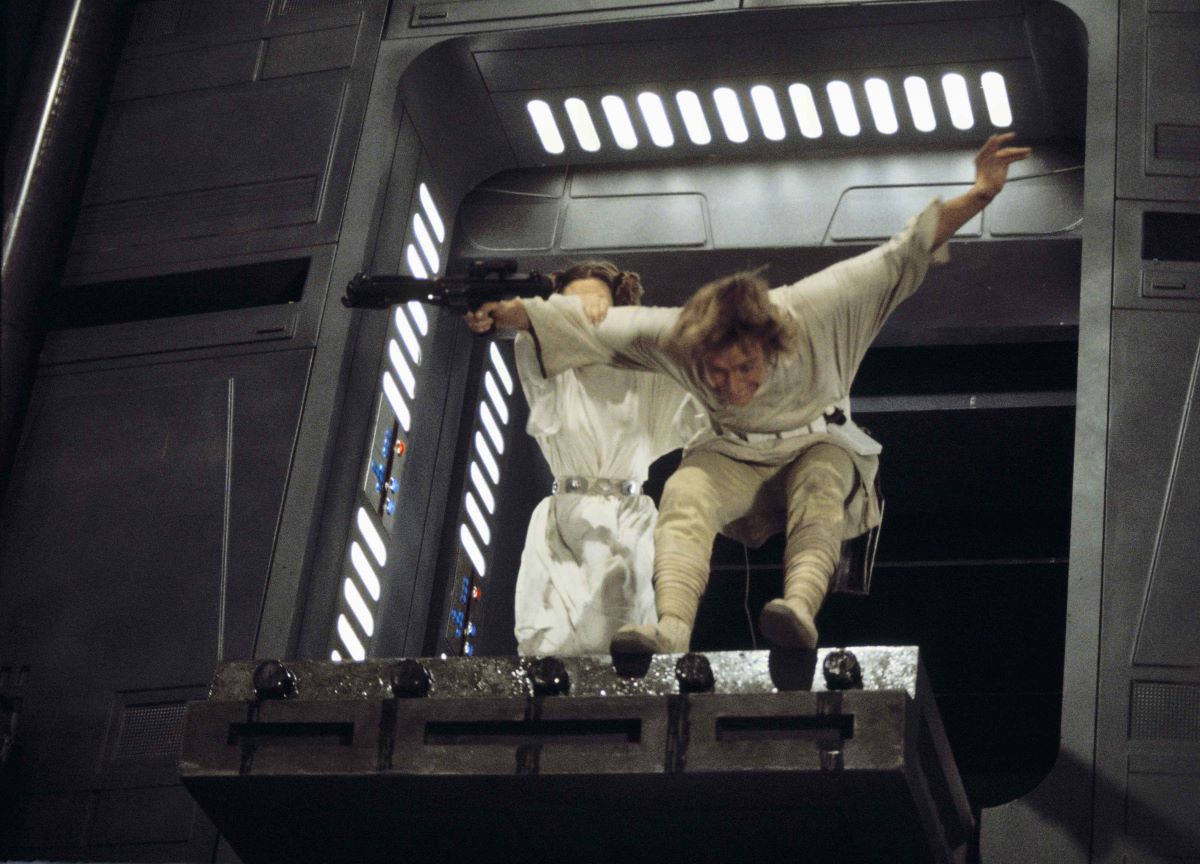 BTS-Luke and Leia jumping