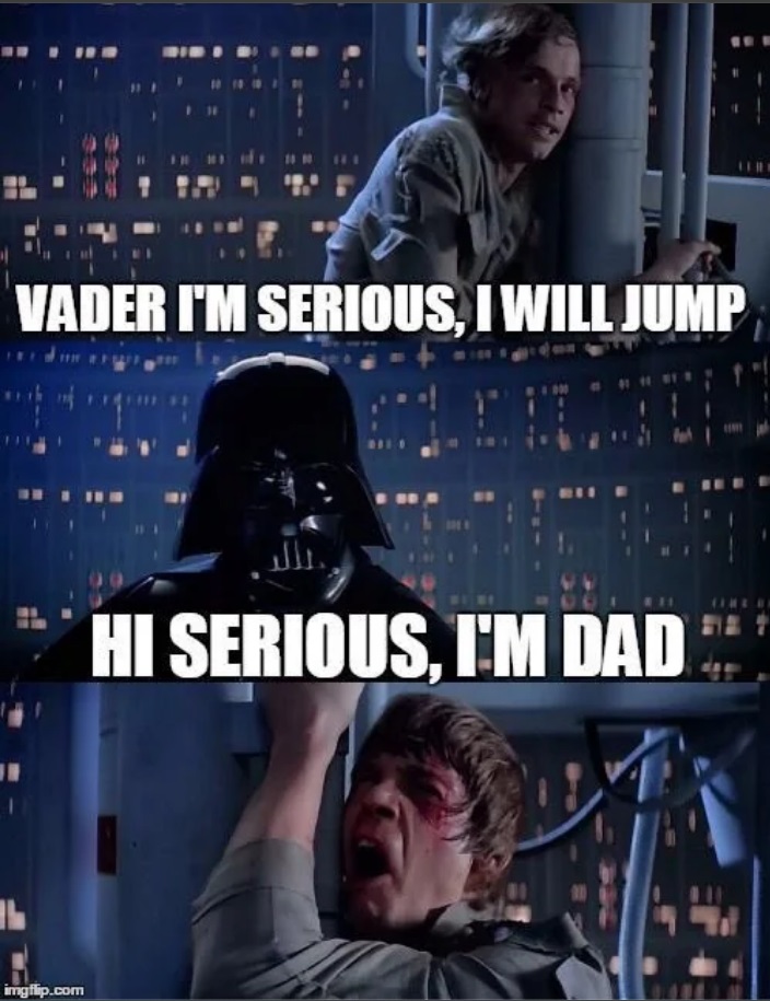 Darth Vader and Luke's conversation