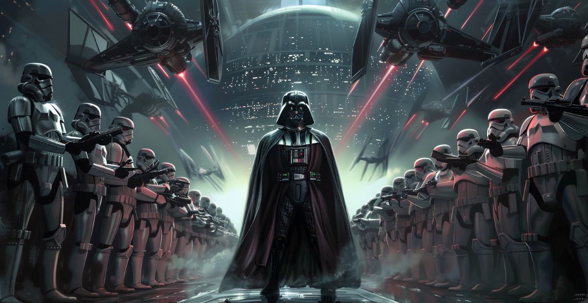 Darth Vader and his armies