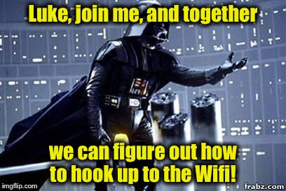 Darth Vader asking Luke to join him