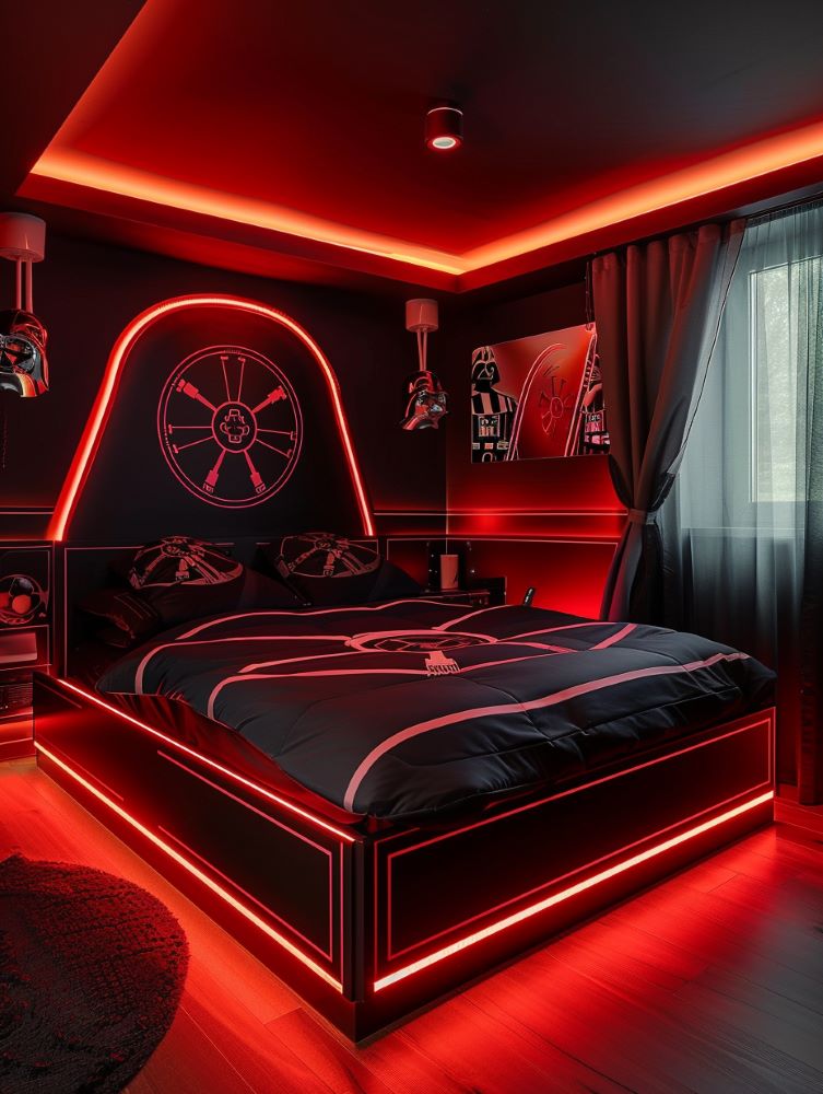 Darth Vader bedroom Star Wars