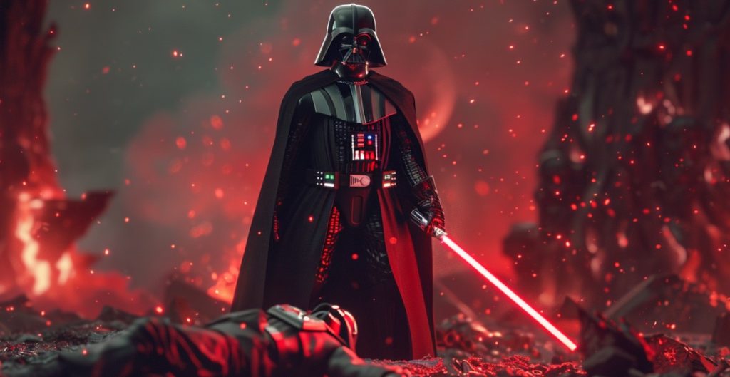 How Did Darth Vader Get His First RED Lightsaber?