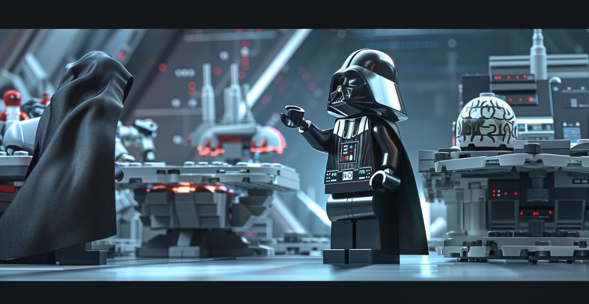 Darth Vader in Death Star