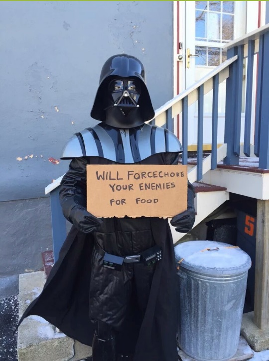 Darth Vader willing to force choke to make money
