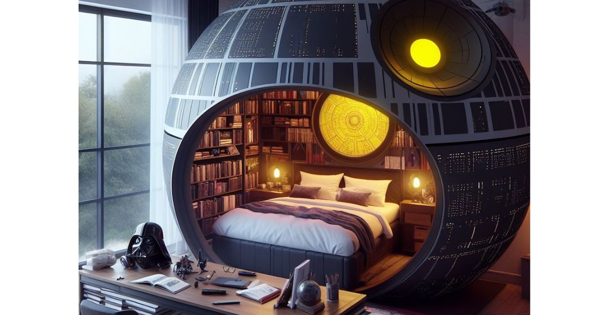 Death Star bedroom