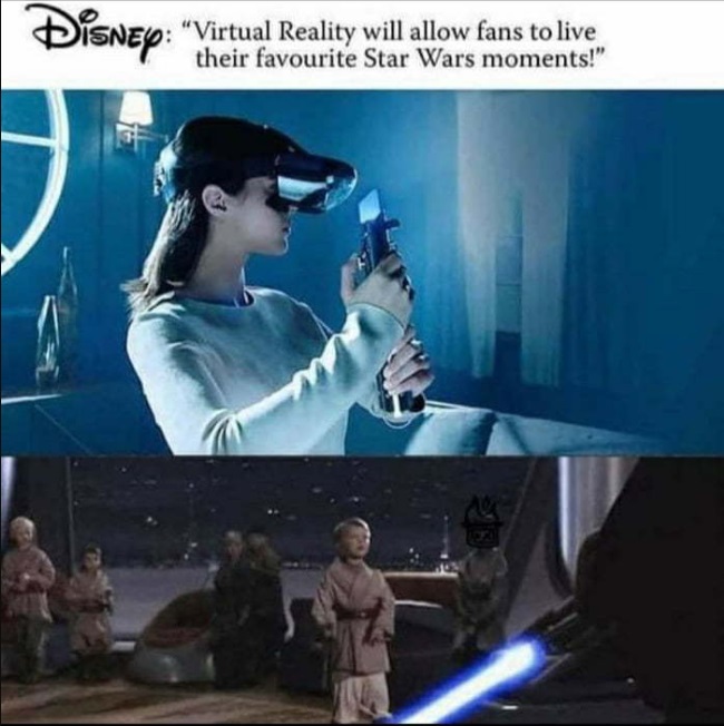 Disney VR in Star Wars