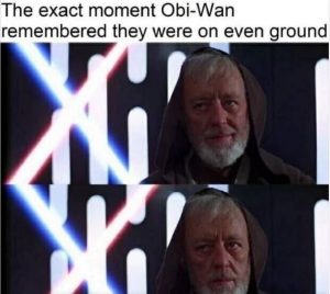 Even ground not high ground