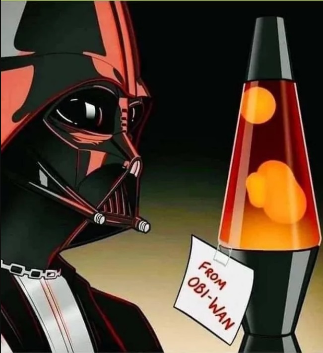 Gift from Obi-Wan to Darth Vader