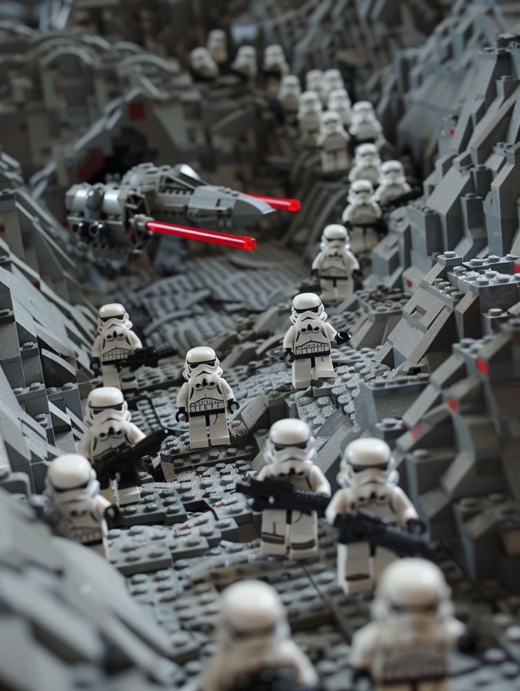 LEGO storm troopers