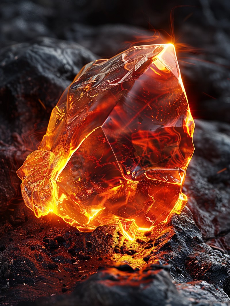 Lava crystal
