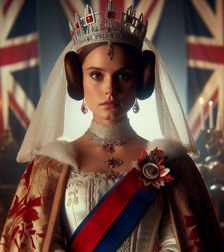 Padme as an England queen
