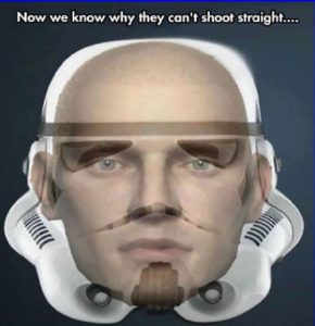 Reason why Stormtroopers always missed
