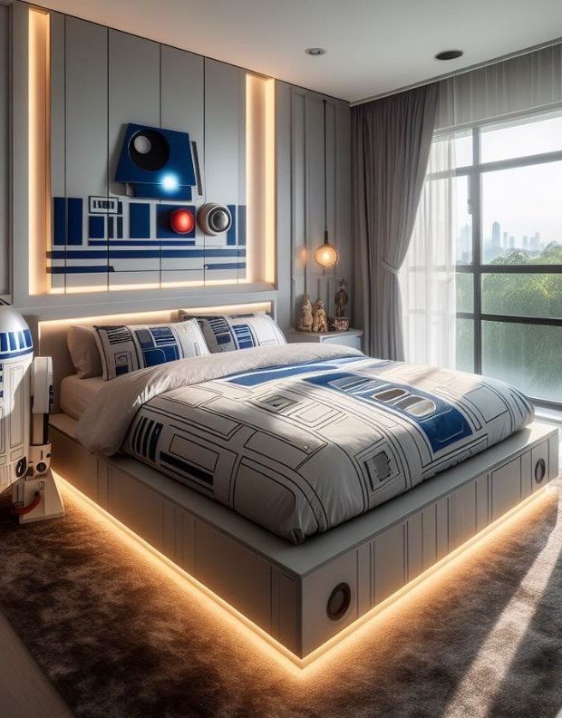 R2-D2 bedroom