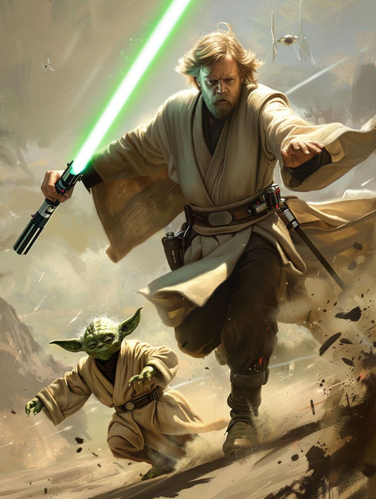 Yoda and Obi-Wan