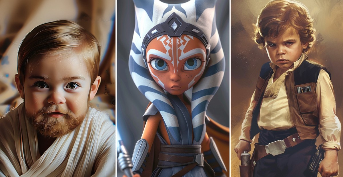 Tiny Forces Awaken: The Baby Side of Star Wars Characters