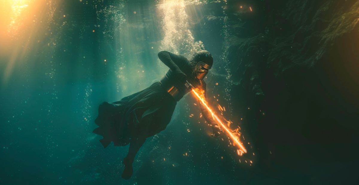 lightsaber underwater
