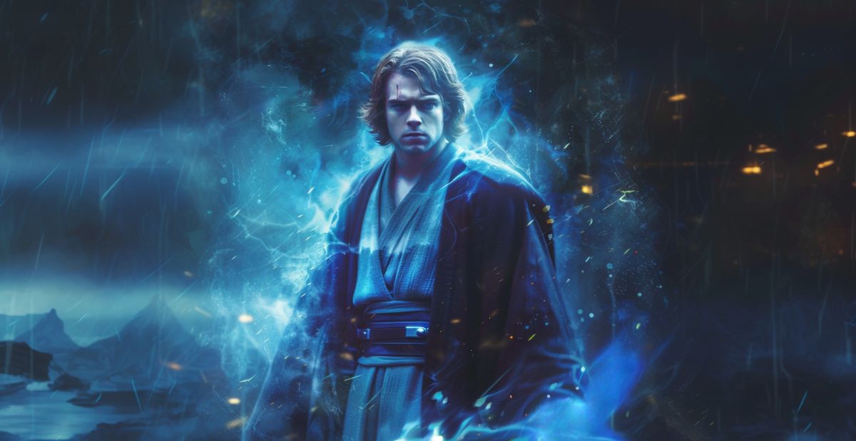 Anakin Skywalker as Force Ghost